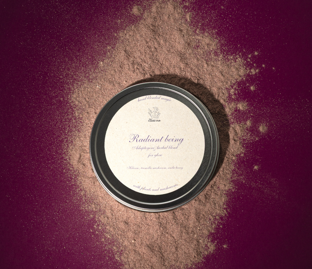 Radiant being powder